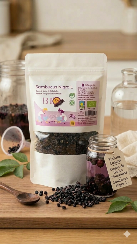 Tintura de saúco-Sabugalia